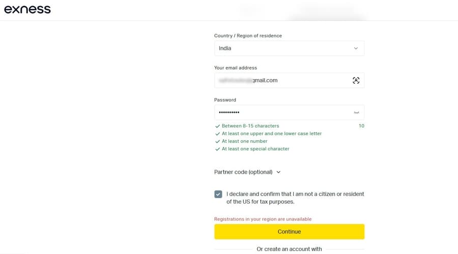 Source illustration for Exness halts new India registrations while existing access continues
